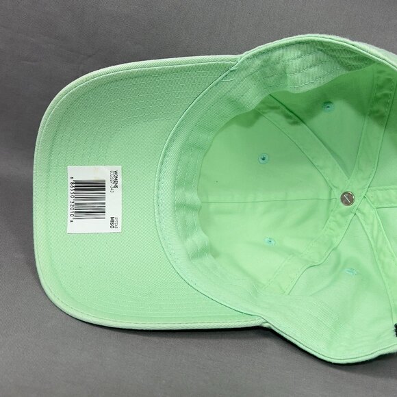 Nike Swoosh Heritage86 Strapback Hat Cap Green S1ze Baseball Tennis Golf Womens - Picture 12 of 15